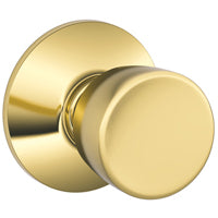 Schlage Bell Hall/Closet Passage Door Knob, Bright Brass