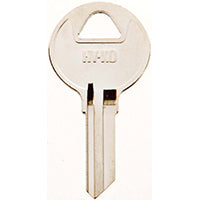 Hy-Ko Key Blank Ez# Ro1 Single Sided Nkl Platd Brs 10 Pc / Bag Upc Coded