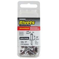 FPC FPC42AB 25PKShort ALU BRN Rivet