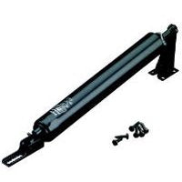 Wright Products Heavy-Duty Pneumatic Storm Door Closer - Durable, Adjustable, Quiet-Closing with Hold-Open Feature (Transitional, Black) V150BL