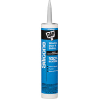 DAP 08643 Window and Door Sealant, -40 to 400 deg F, 10.1 fl-oz Cartridge