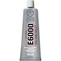 Eclectic 230034 Eclectic E-6000 Industrial Viscosity Multi-purpose Adhesives, 109.4 Ml (Pack of 12)