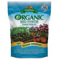 Espoma Organic Seed Starter Premium Potting Soil Mix - All Natural & Organic Seed Starting Mix with Mycorrhizae. for Organic Gardening, 8 qt, Pack of 1