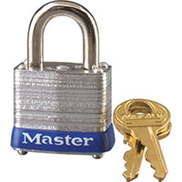 1 1/8" 4 Pin Tumbler Steel Padlock