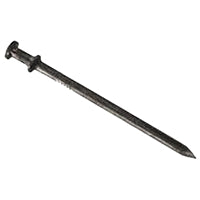 ProFIT 0077155 Scaffold Nail, 8D, 2-1/4 in L, Brite, Duplex Head, Round, Smooth Shank, 5 lb
