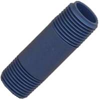 GENOVA PRODUCTS 383025Dpipe Nipple Genova Pipe Nipple, Series: 300, 1/2 In Nominal, Mip End, 2-1/2 In Length, Sch 80, Pvc, Astm D2467, Nsf Approved, For Sprinkler System, Chemical Processing, Industrial Plating, Chilled Water Distribution, Chemical