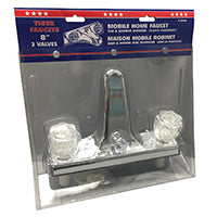 US Hardware P-050B Tub and Shower Diverter, 2 -Faucet Handle, Plastic, Chrome