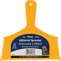 Homax Group Inc HOMAX Products 84 Wide Ceramic Tile Adhesive Spreader Notch, 8-Inch 00084