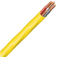 Southwire Romex SIMpull™ Residential Wire, 12 Gauge, 3 Conductor, 25 Ft, W/G NM-B Cable, Purple, 63947821