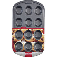 Goodcook 4031 Nonstick Bakeware, 2-3/4 in Dia x 18.3 in L x 11.8 in W x 8.1 in H 04031