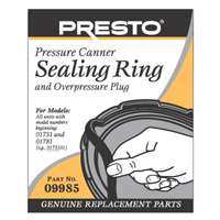 Presto 09985 Sealing Ring, For: 0174510, 175107, 0175510, 178107 Pressure Canners