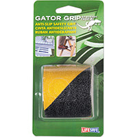 Incom Manufacturing Incom RE175 Gator Grip Yellow/Black Grit 2" x 5' Anti Slip Non Skid Safety Tape - 0805.1114