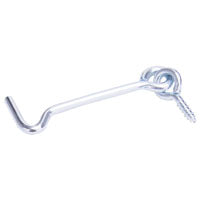 ProSource LR-408-PS Wire Gate Hook and Eye, 1/8 in Dia Wire, Steel