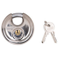 ProSource Security Lock, Keyed Alike Key, 3/8 (9.4) in (mm) Dia Shackle, 1 (25.4) in (mm) H Shackle