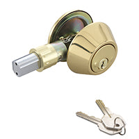 MINTCRAFT MBLE HME DEADBOLT SGL CYL PB