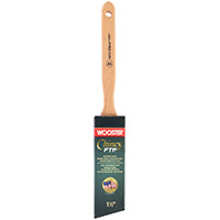 WOOSTER 4410-1-1/2 Paint Brush, 1-1/2 in W, 2-7/16 in L Bristle, Synthetic Bristle, Sash Handle