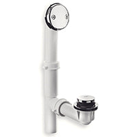 DANCO Touch-Toe Tub and Bath Drain Kit, Chrome, 1-Pack (51930)