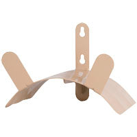 Landscapers Select HH-691 Hose Hanger, 125 ft Capacity, Steel, Tan, Powder-Coated, Wall Mounting