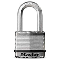 Master Lock M5XDLH Magnum Heavy Duty Padlock with Key, 1 Pack, Silver