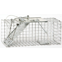 Victor 1083 Animal Trap, 7 in W, 7 in H, Spring-Loaded Door