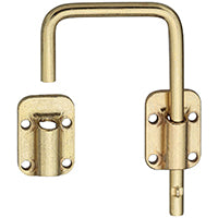National Hardware N239-004 V800 Sliding Door Latch in Brass,2-1/2 Inch