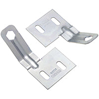 National Hardware V391A Series N344-895 Folding Door Aligner, Steel, Zinc