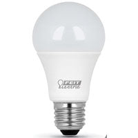Feit Electric A800/830/10KLED/10 LED Bulb, General Purpose, A19 Lamp, 60 W Equivalent, E26 Lamp Base, Warm White Light