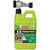 Mold Armor FG51164 House Wash Hose End, Liquid, Yellow, 64 oz, Can