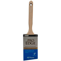 Linzer 2870-3 Paint Brush, 3 in W, Polyester Bristle, Angle Sash Handle
