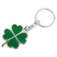 Hy-ko Kh439 Key Chain with 4-Leaf Clover, Metal (Pack of 5)