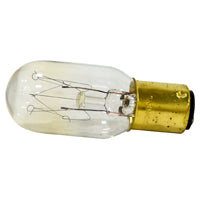Ledvance Sylvania 15 Watt T7 Appliance Light Bulb 1 Pack - Incandescent BA15d DC Bayonet Base Vacuum & Sewing Machine Bulb, Dimmable 120V 15W Clear Warm White 18200