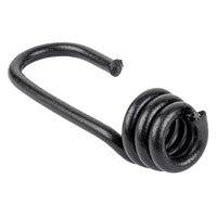 KEEPER 06453 Vinyl Coated Steel Bungee Hooks for Cord Size 1/4"-5/16", 4 Pack