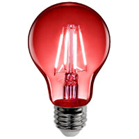 Feit Electric A19/TR/LED 4.5W Dimmable Red LED Light Bulb