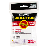 Hyde 47310 4" E-Volution Jumbo Mini Roller Cover 3/8" Nap, 3/4" Core (2-Pack)
