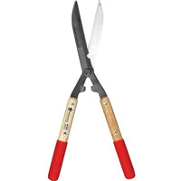 CORONA HS 3911 Hedge Shear, Straight Edge With Limb Notch Blade, 8-1/4 in L Blade, Steel Blade, Wood Handle