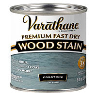 VARATHANE 370871 Premium Fast Dry Stain, Fogstone, Liquid, 0.5 pt