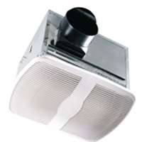 Air King AK80 Exhaust Fan, 9-3/8 in L, 10-7/8 in W, 0.3 A, 120 V, 80 cfm Air, Metal