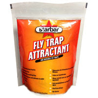 Starbar 100523455 Fly Trap Attractant Refill, Granular Solid, Fish-Like Resealable Bag
