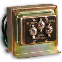 Heath Zenith SL-125-90 Silver Finish Wired Trivolt Clamp-On Transformer Compatible with Most Smart Video Doorbells and Any Wired Chimes and Buttons