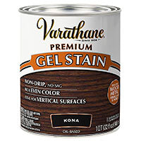Varathane 358174 Premium Gel Stain, Quart, Kona