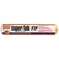 WOOSTER RR924-14 Paint Roller Cover, 1/2 in Thick Nap, 14 in L, Knit Fabric Cover, Lager