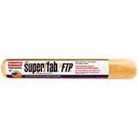 WOOSTER RR924-18 Paint Roller Cover, 1/2 in Thick Nap, 18 in L, Knit Fabric Cover, Lager