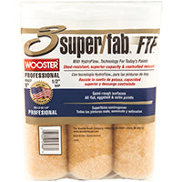 WOOSTER RR927-9 Paint Roller Cover, 1/2 in Thick Nap, 9 in L, Knit Fabric Cover, Lager