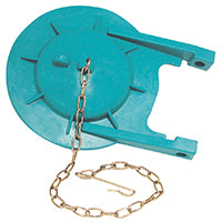Danco Premium Silicone Toilet Tank Flapper and Chain for Toto Power Toilets | Flapper Replacement | Teal | 1 Pack (88874)