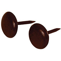 The Hillman Group 122689 Brown Large Round Head Furniture Nail, 25-Pack