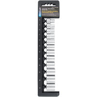 Vulcan TS1012M-P Socket Set, Chrome Vanadium Steel, Chrome