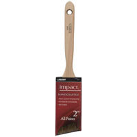 Linzer 2125N-2 Paint Brush, 2 in W, Polyester Bristle, Angle Sash Handle