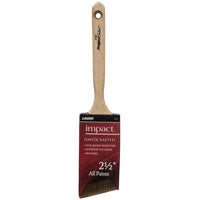Linzer 2125N-2.5 Paint Brush, 2-1/2 in W, Polyester Bristle, Angle Sash Handle