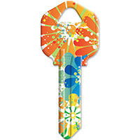 HY-KO PRODUCTS 16010KW1-14 Key Kw1-14 Orange Splash