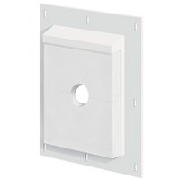 Ekena Millwork BUILDERS EDGE SMS68TW Split Primed Mounting Block 3SMS68TW